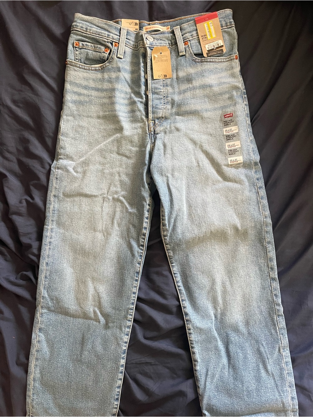 Levi's Women's Light Blue Straight Leg Jeans